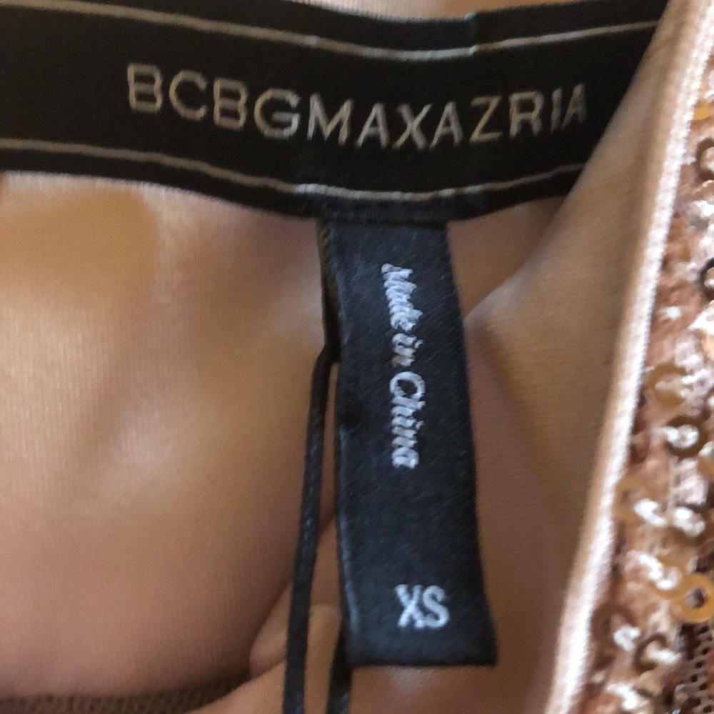 BCBMaxAzria Corset Sequin dress size XS New - Picture 6 of 10